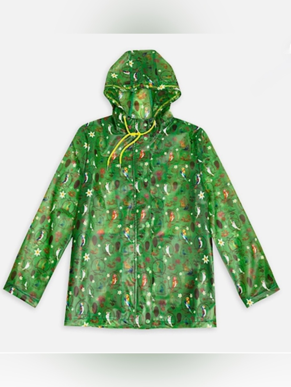 Disney Parks Enchanted Tiki Room Adult Rain Jacket